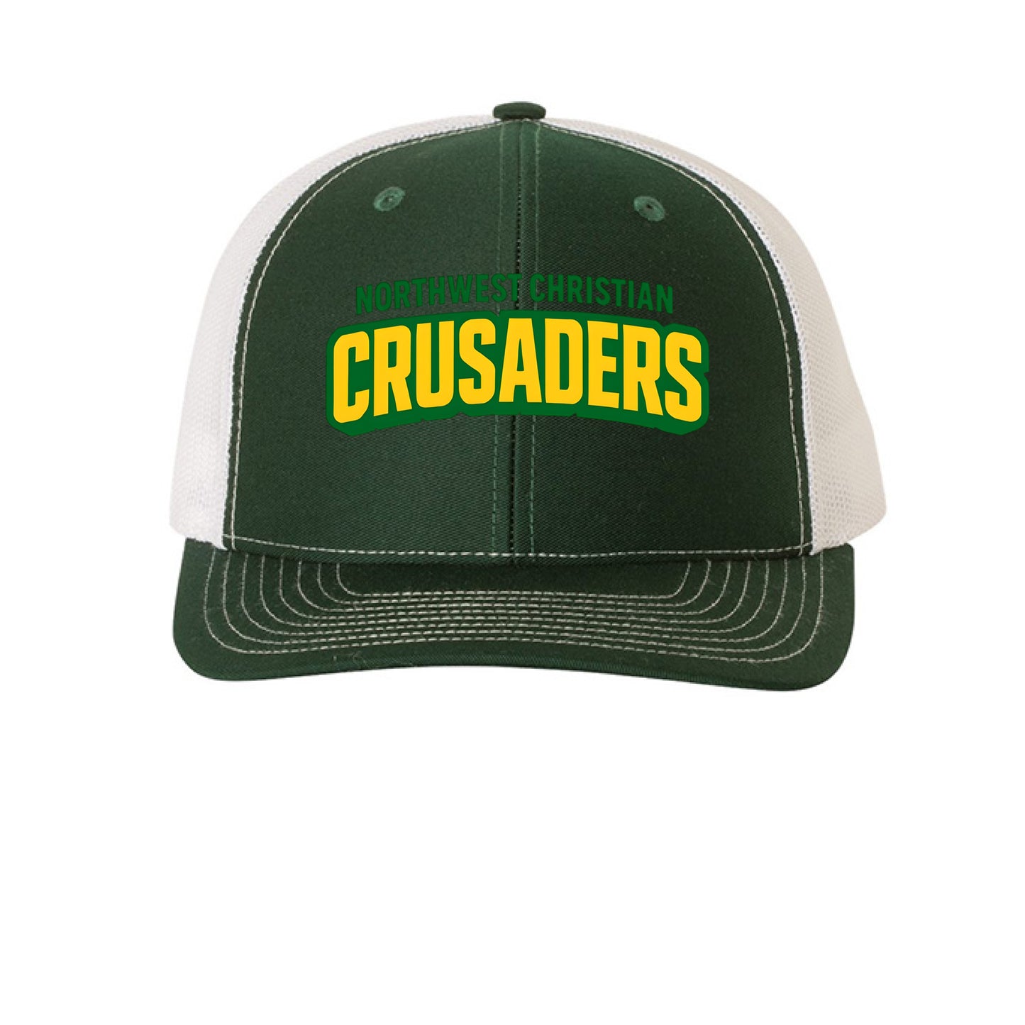 Dark Green/ White - FRONT