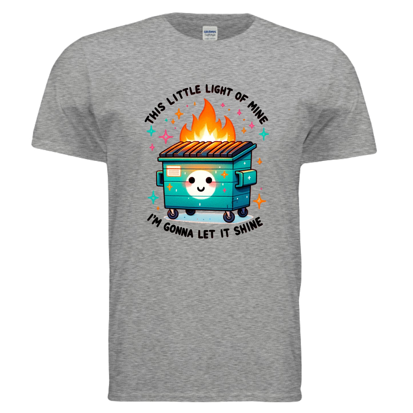 GRAPHITE HEATHER - FRONT