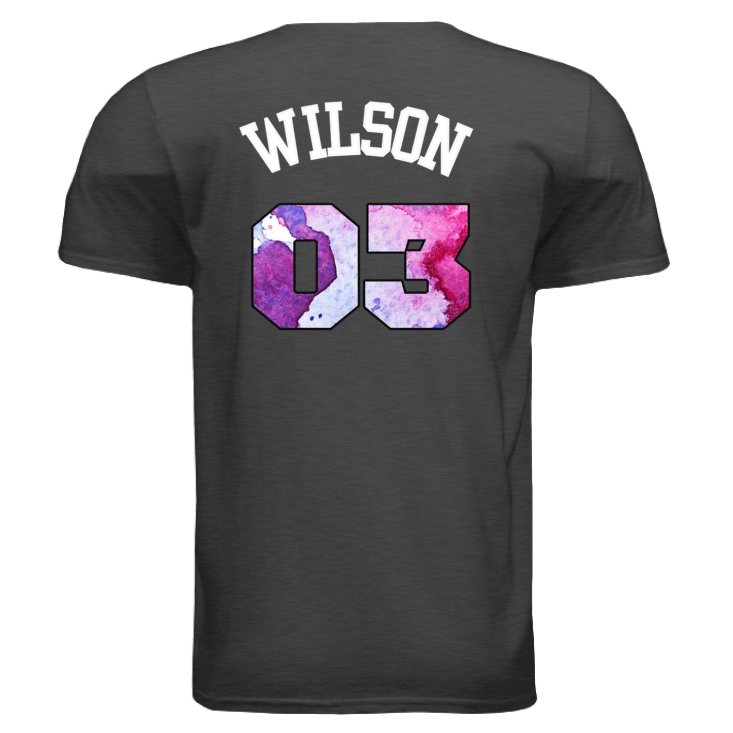 Heather Dark Grey - BACK