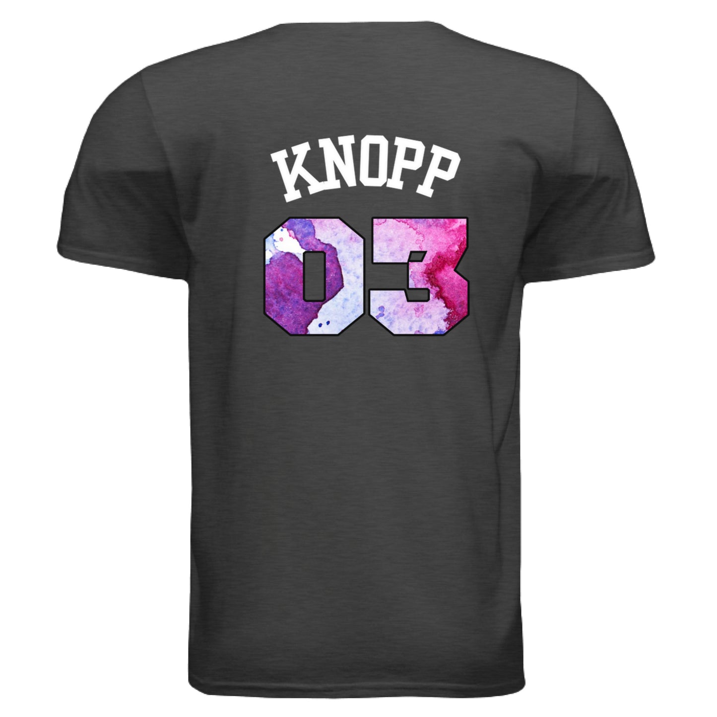 Heather Dark Grey - BACK