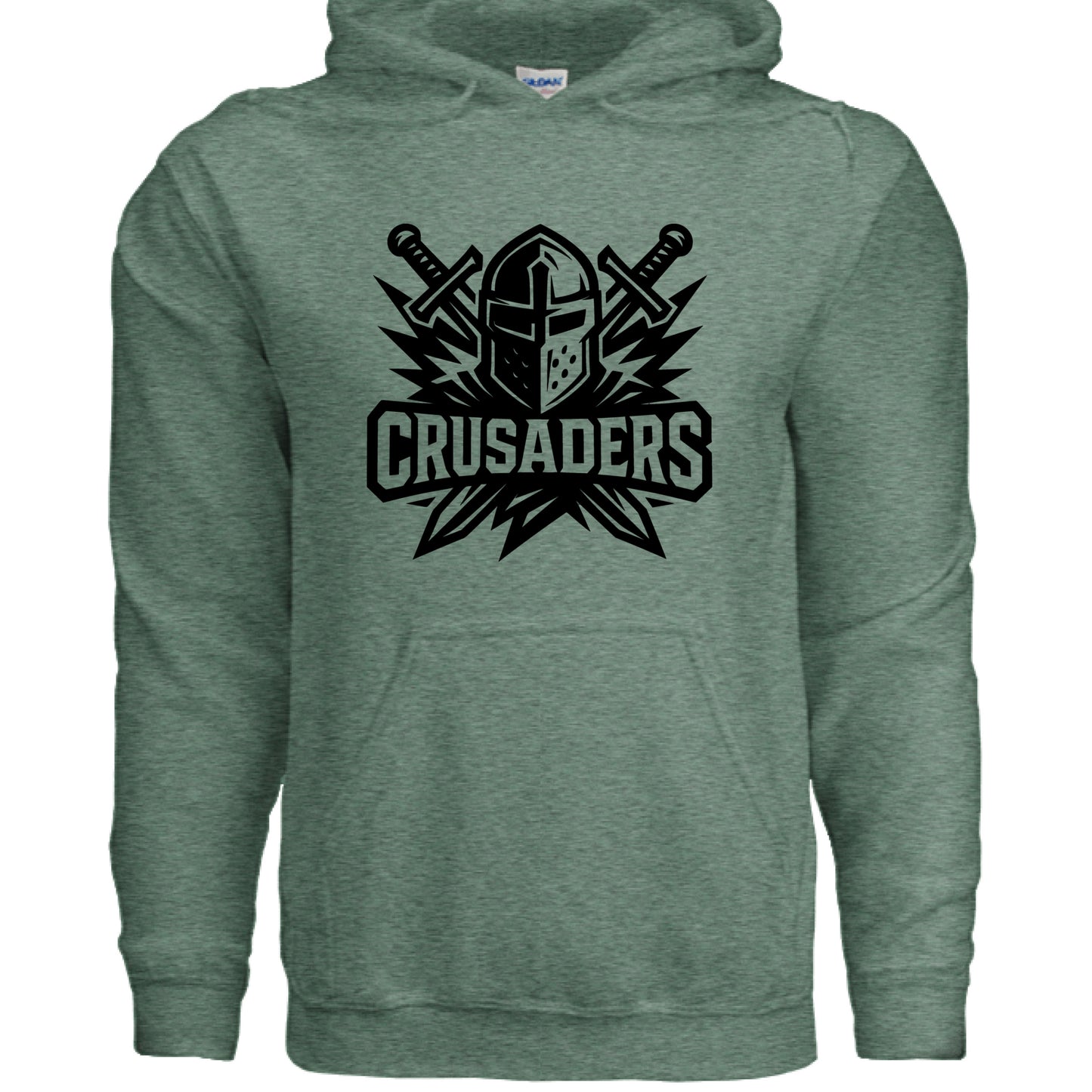Heather Sport Dark Green - FRONT