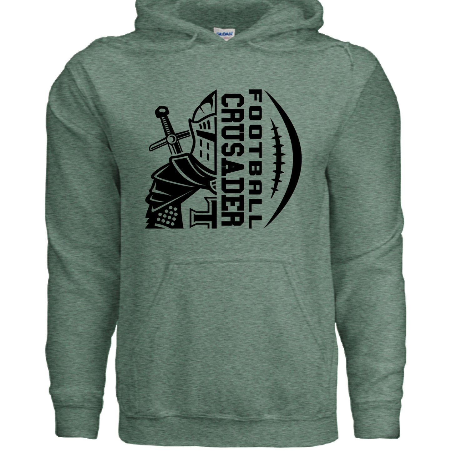 Heather Sport Dark Green - FRONT