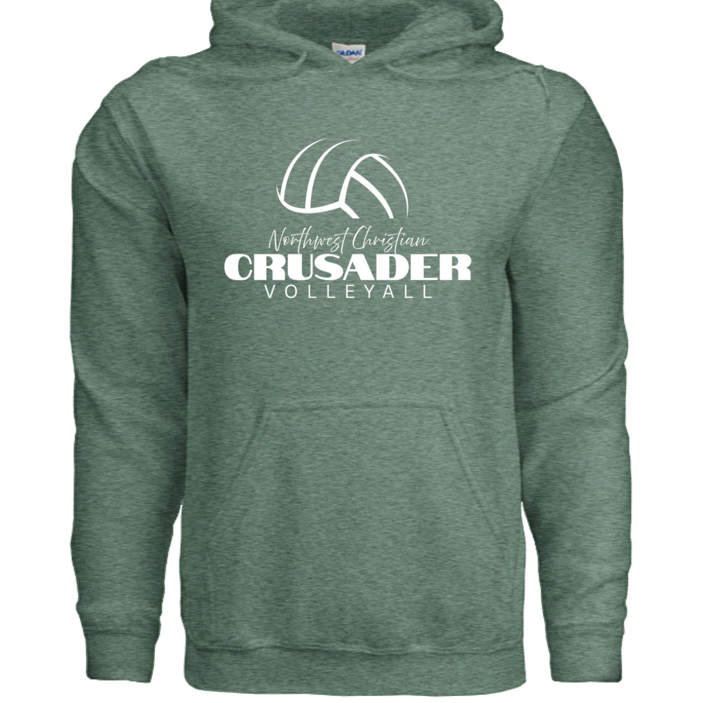 Heather Sport Dark Green - FRONT