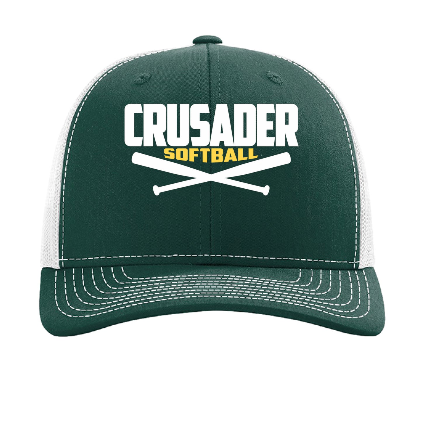 Dark Green/ White - FRONT