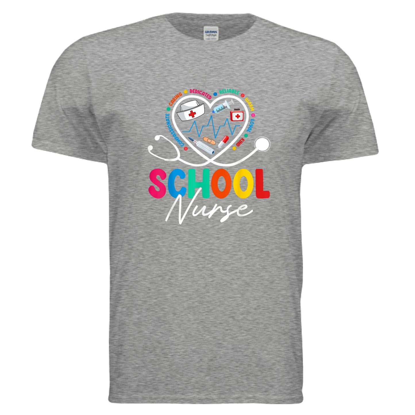 GRAPHITE HEATHER - FRONT