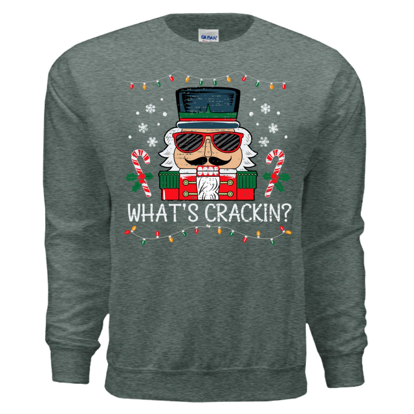 HEATHER SPORT DARK GREEN - FRONT