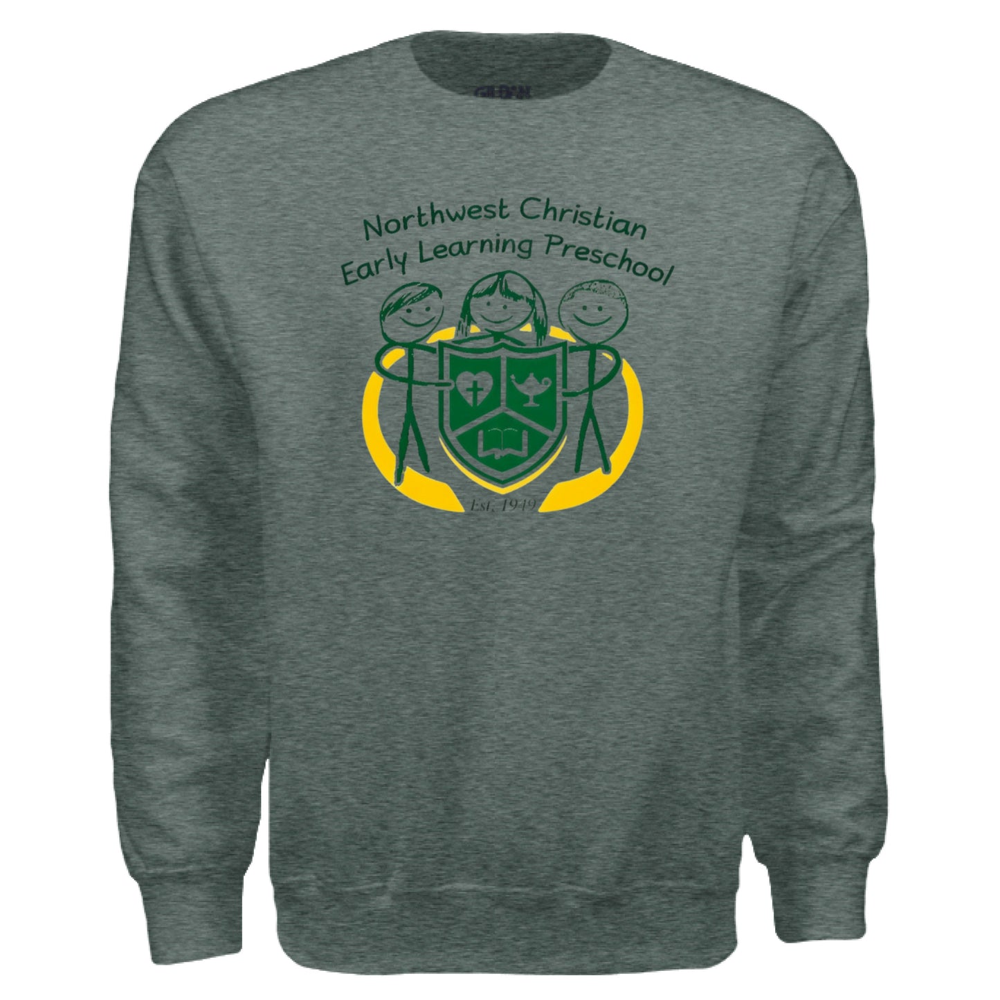 HEATHER SPORT DARK GREEN - FRONT